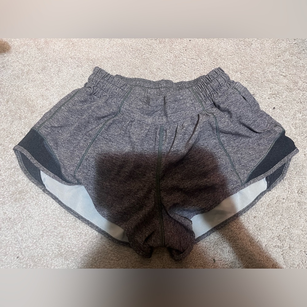 Gray Women's Lululemon Athletic Shorts